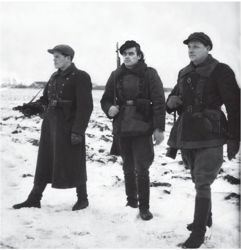 Jokūbas Maselis, Jonas Bernatavičius-Rasputinas ir Alfonsas Pauliukonis-Pažaislis.