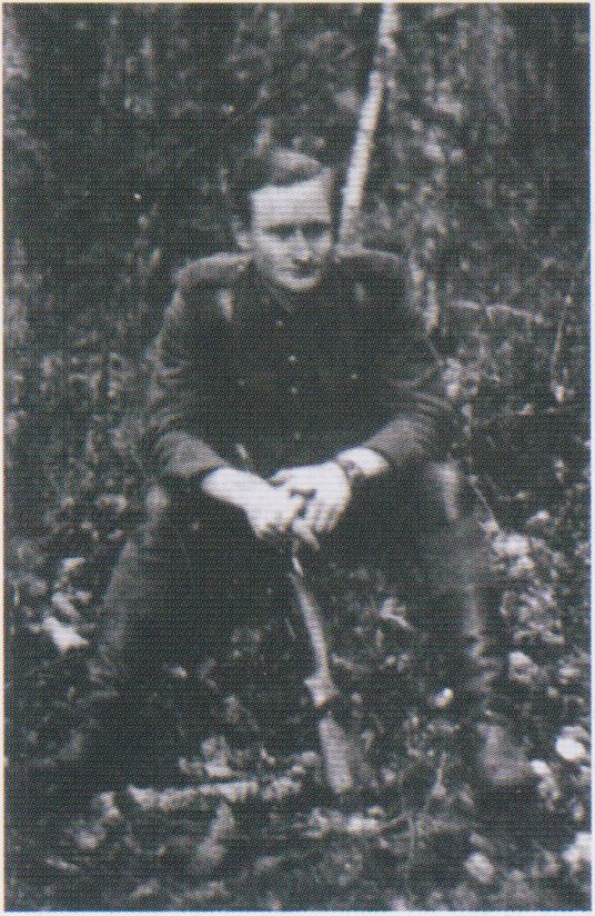 Dainavos apygardos partizanų vadas Lionginas Baliukevičius-Dzūkas. 1949 m.