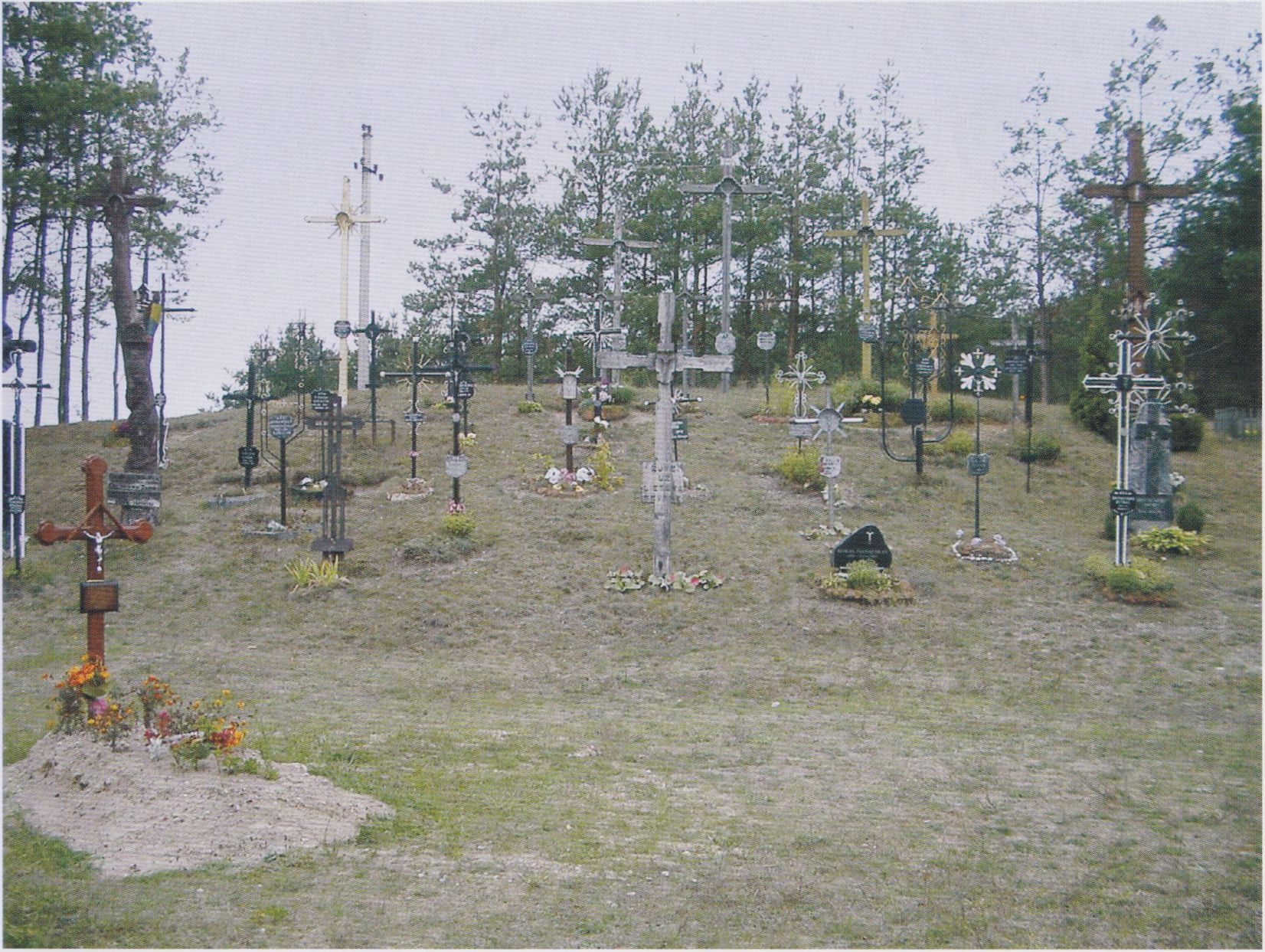 Merkinės kryžių kalnelio fragmentas