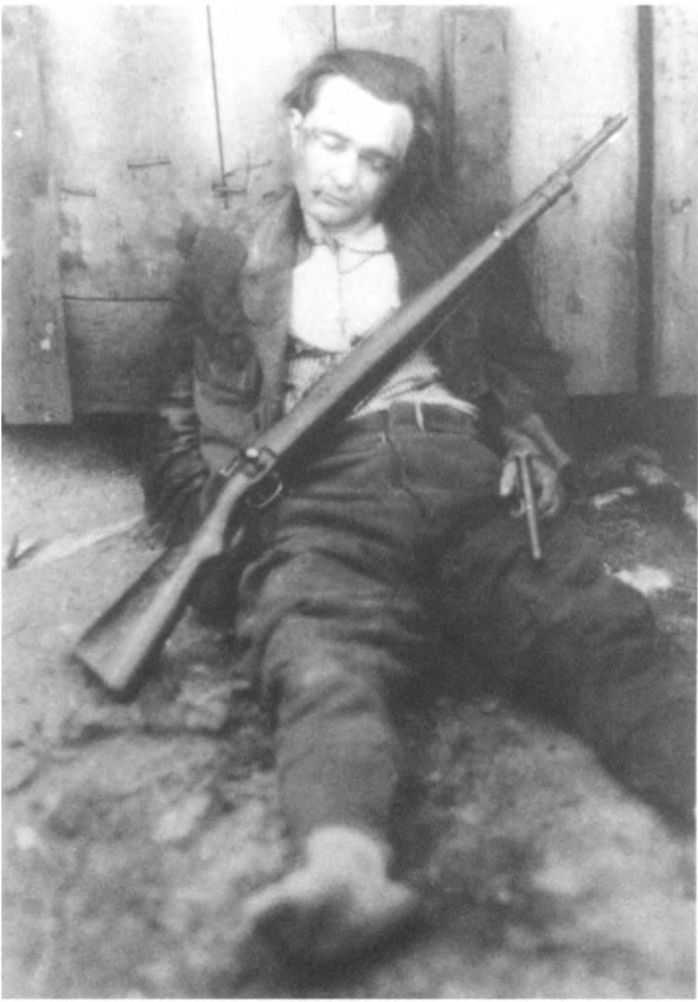Žuvęs ir išniekintas partizanas
