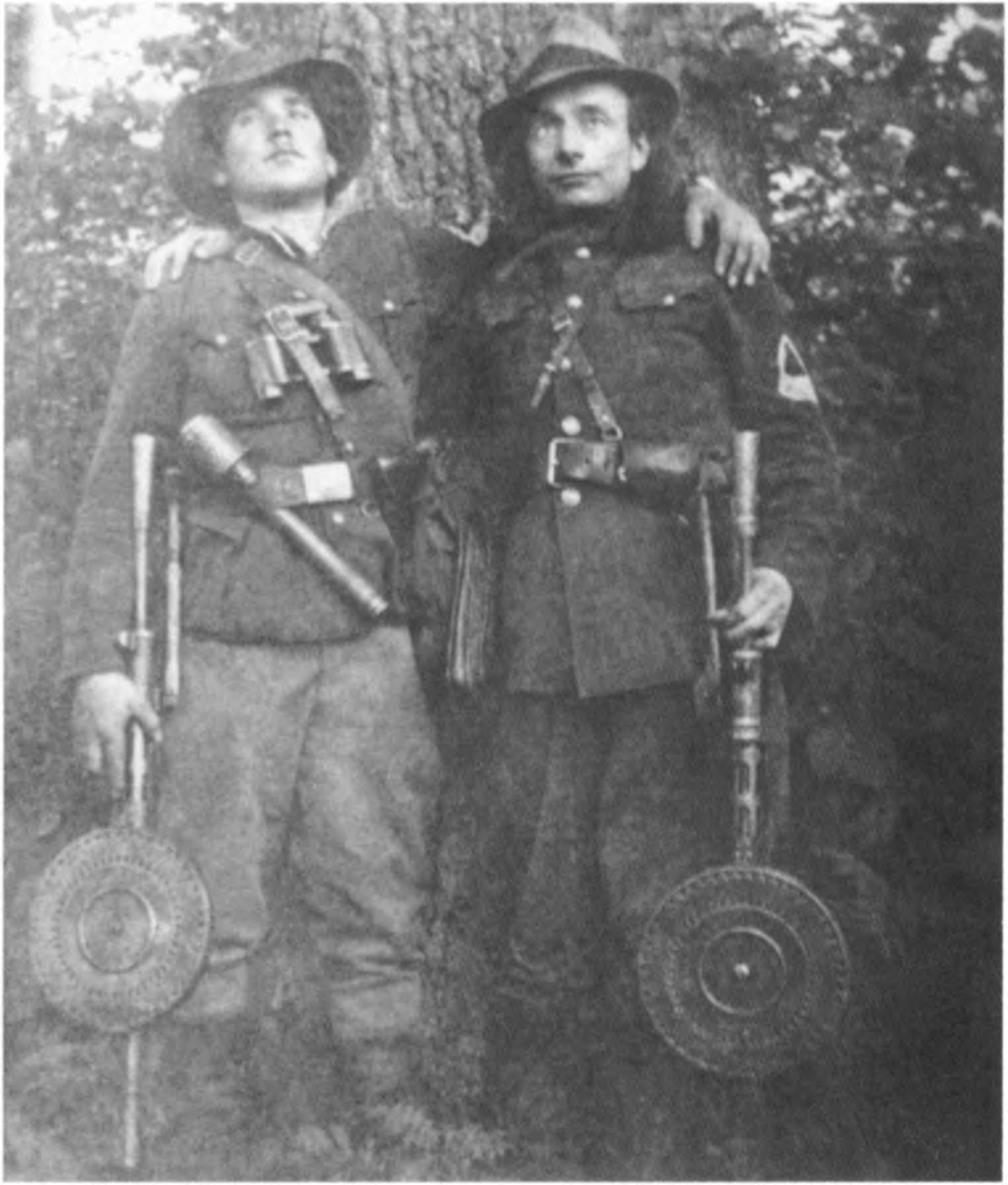 Stasys Našlėnas-Sakalas ir Pranas Šuminskas-Pėdia,