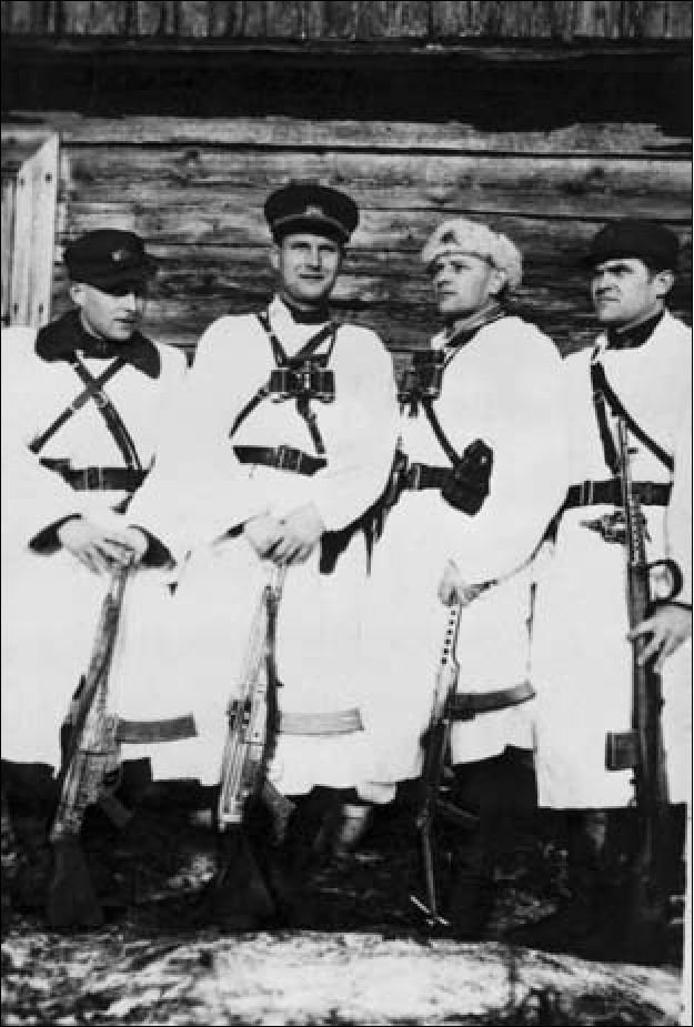 Juozas Jankauskas-Demonas, Aleksandras Grybinas-Faustas, Adolfas Ramanauskas-Vanagas, Urbonas (Urbantas) Dailidė-Tauras.