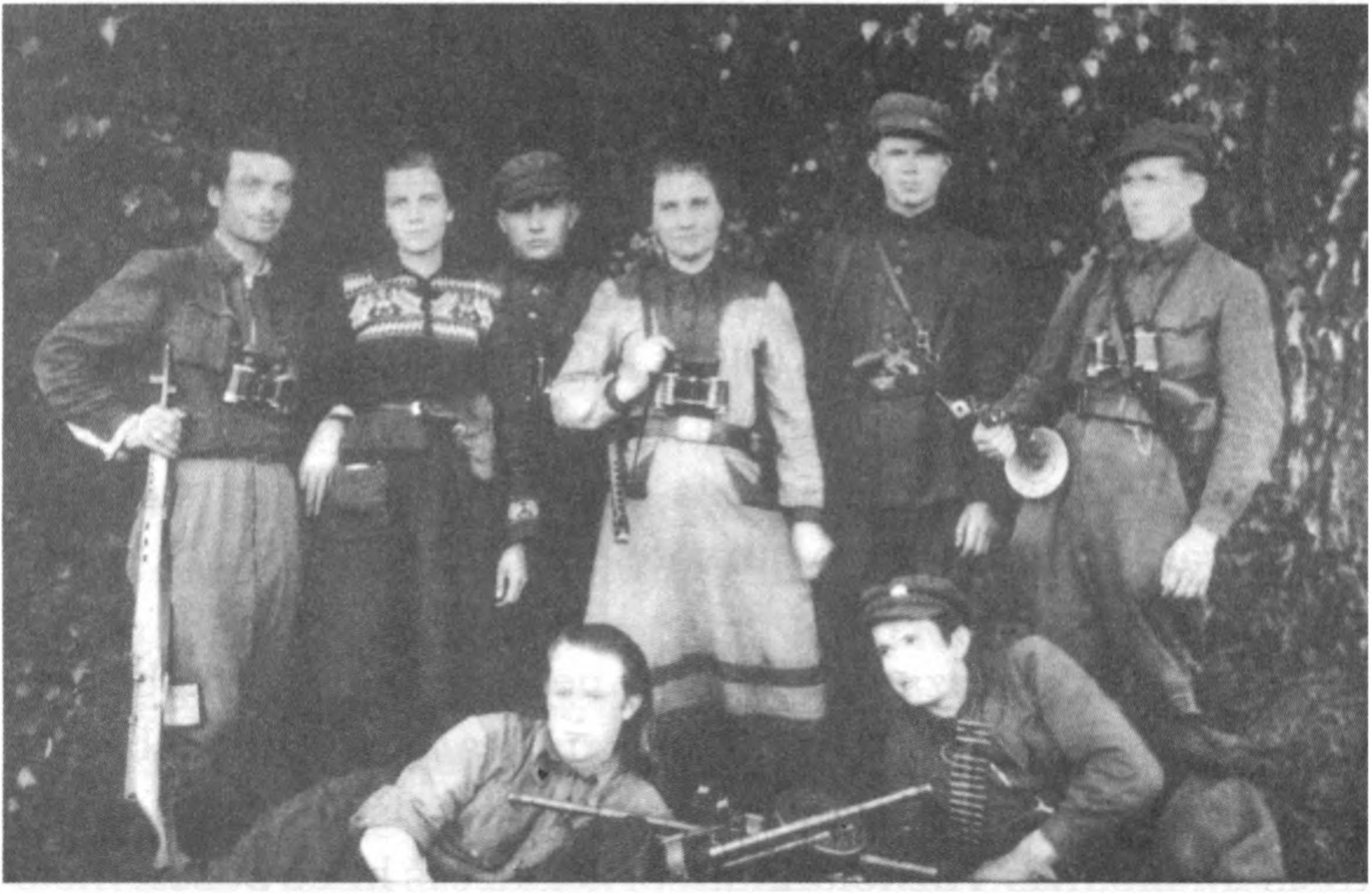 Vyčio apygardos Žaibo būrio partizanai