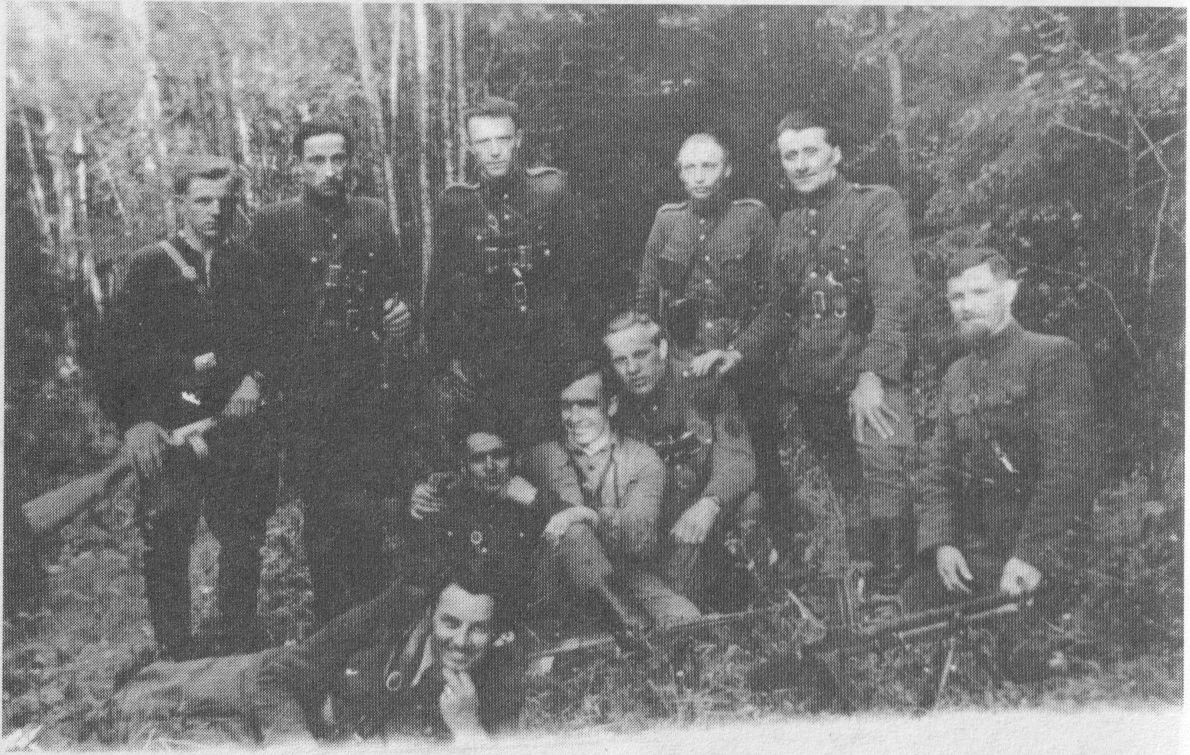 Pavidaujo- Eržvilko-Gaurės apylinkių partizanų būrių vadai
