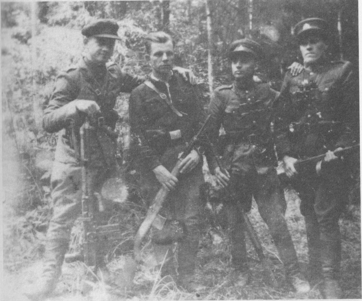 Grupė partizanų, 1949.