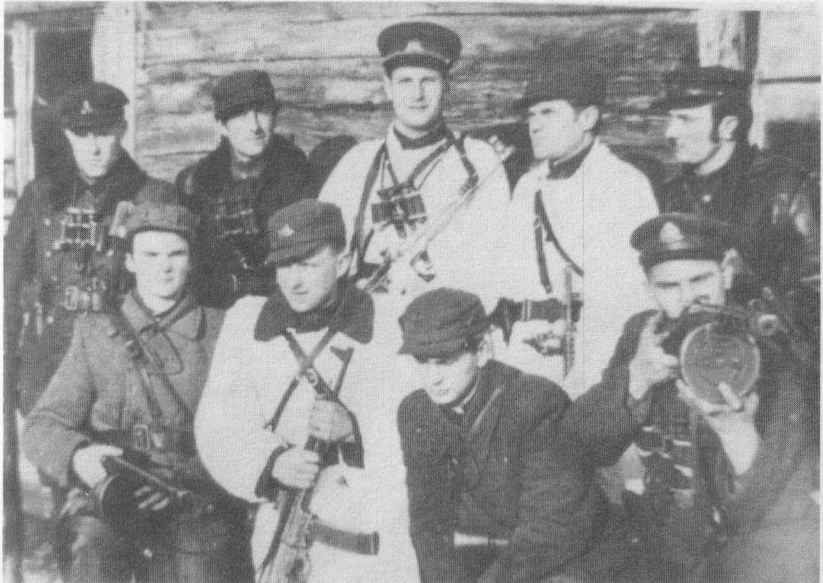 Užnemunės vadų ir Jurbarko apylinkių partizanų susirinkimas.