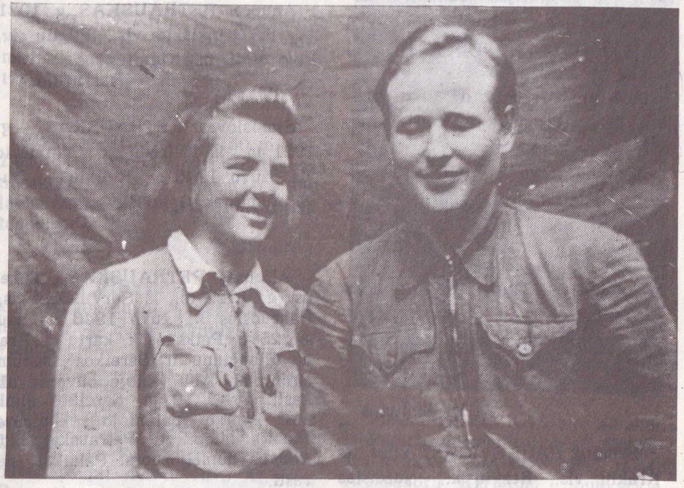 Petras Pakštys ir Birutė Čepaitė.
