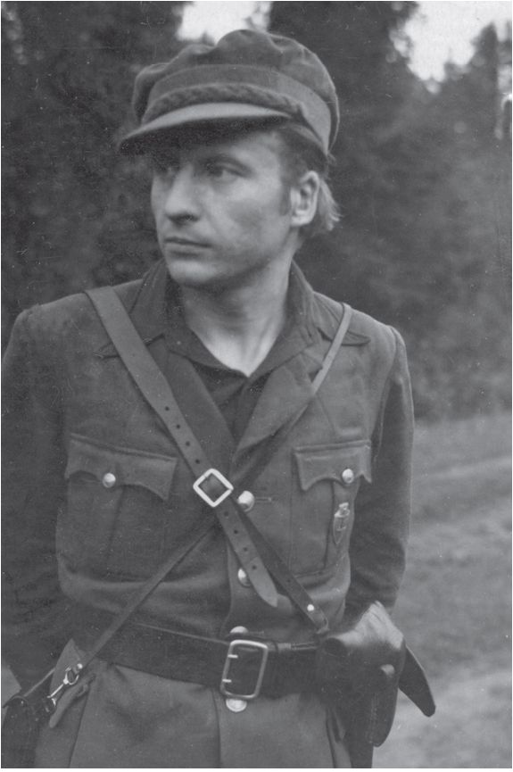 Algimanto apygardos Šarūno rinktinės būrio vadas Albinas Milčiukas-Tigras, 1949 m.