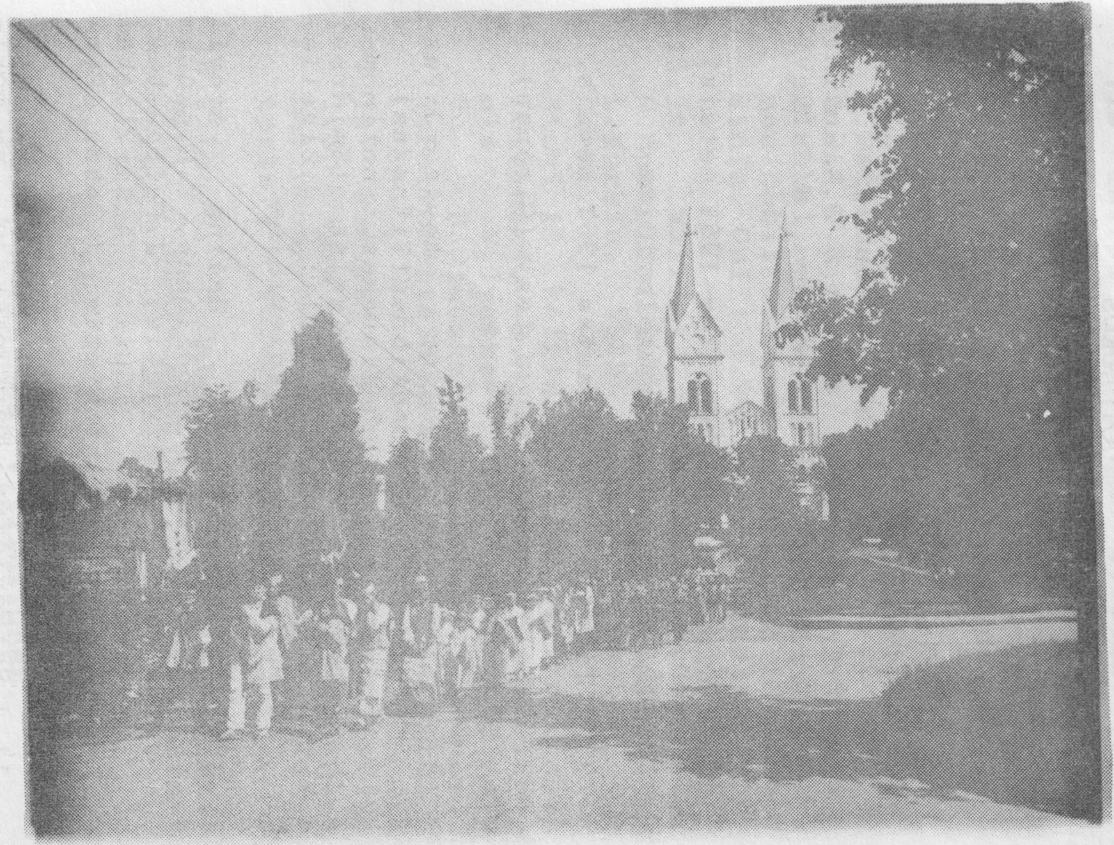Partizanų palaikų perkėlimas iš Kazlų smėlyno į Alantos kapines 1989&nbsp;metais.