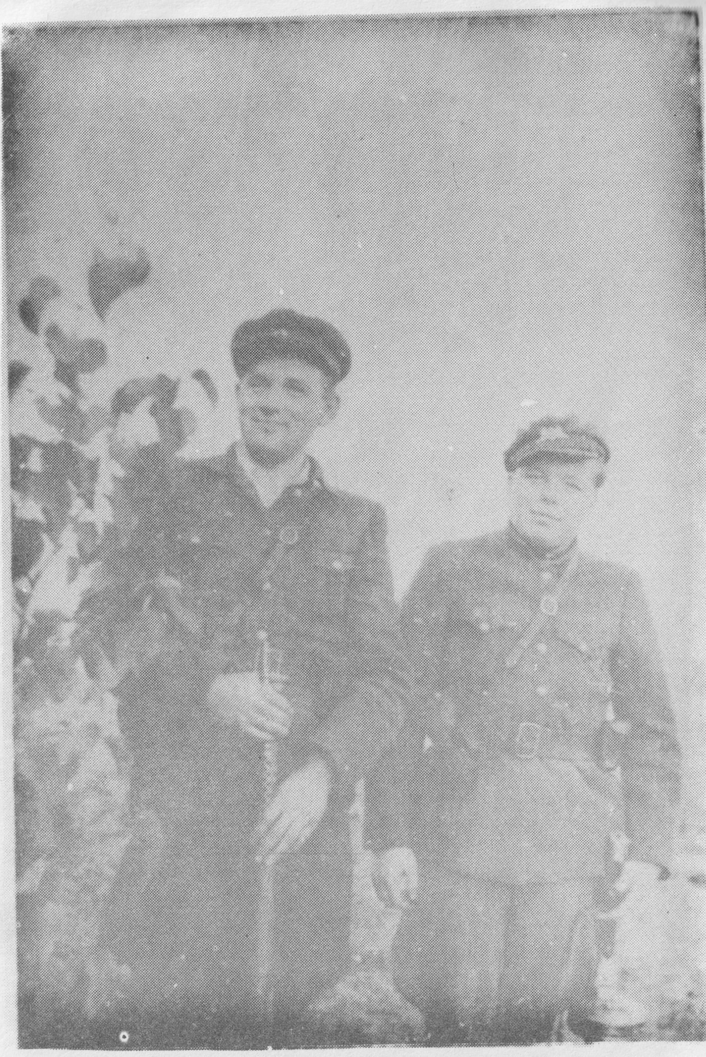J.Žigelis ir A.Bytautas 1951 metais.