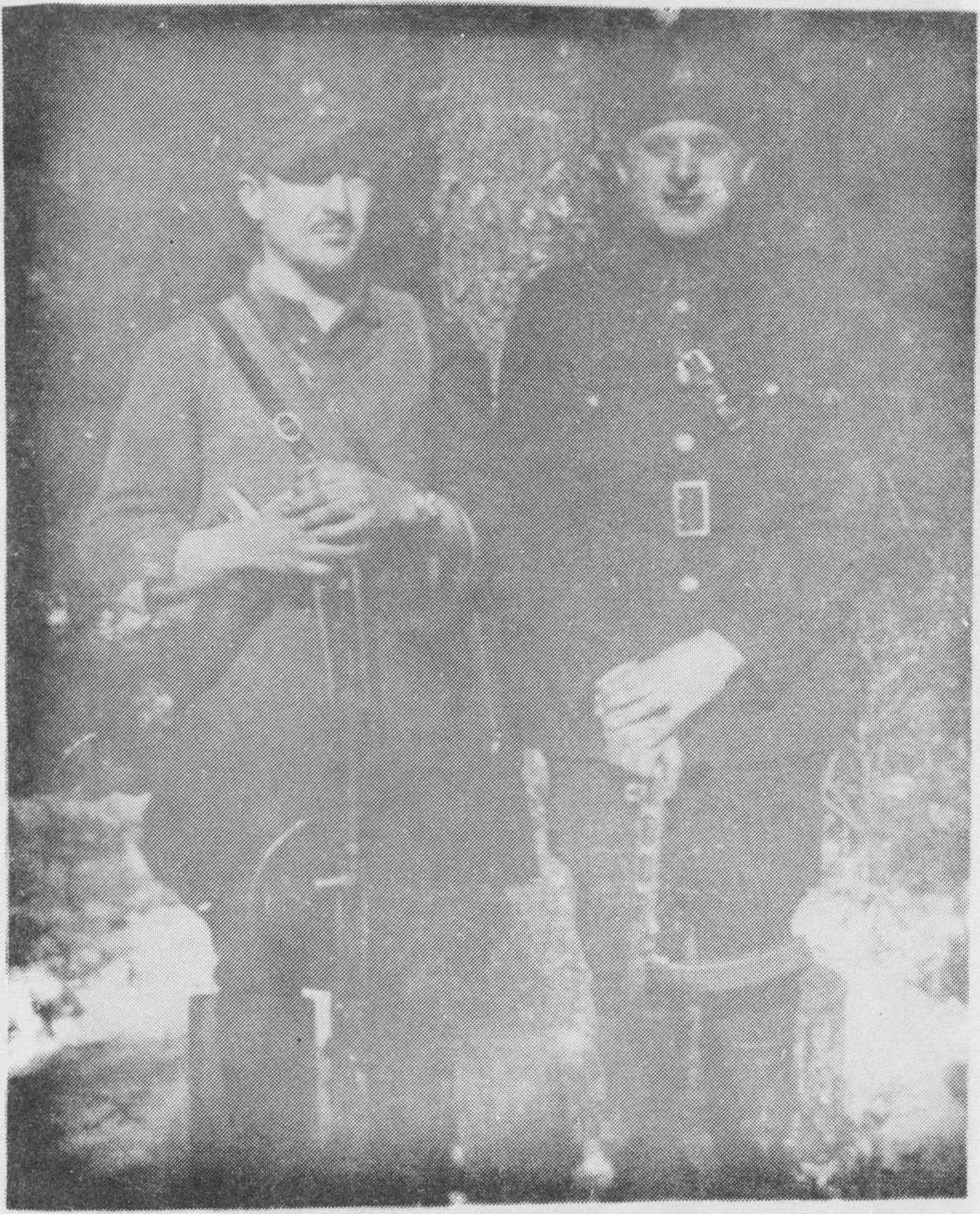 S.Matelionis ir J.Lasys(Girėnas) iš&nbsp;Šunakojų.