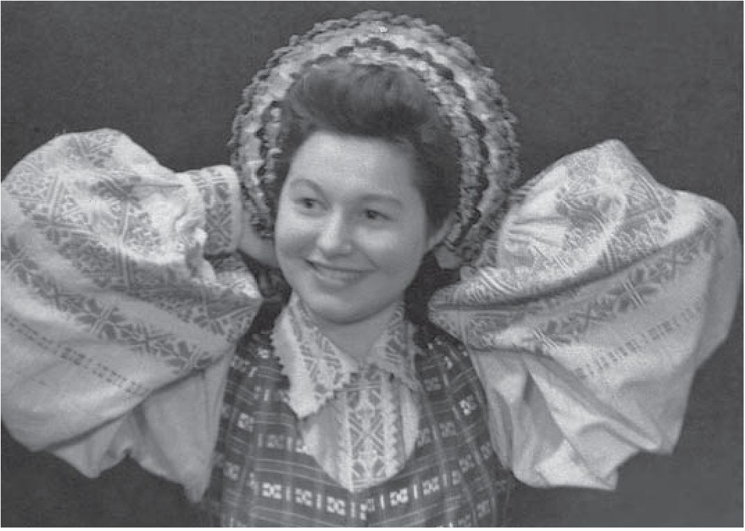 Partizano Adolfo Ramanausko-Vanago žmona Birutė